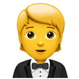 Man in Tuxedo - Apple