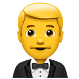 Man in Tuxedo - Apple