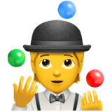 Person Juggling - Apple