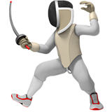 Person Fencing - Apple