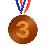 Bronze Medal - Apple
