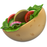 Stuffed Flatbread - Apple