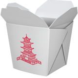 Takeout Box - Apple