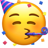 Partying Face - Apple