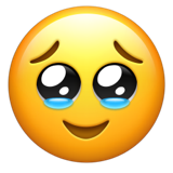 Face Holding Back Tears - Apple