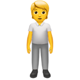 Person Standing - Apple