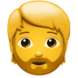 Bearded Person - Apple