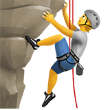 Person Climbing - Apple