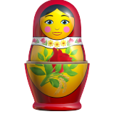 Nesting Dolls - Apple