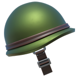 Military Helmet - Apple
