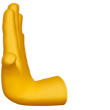 Leftwards Hand - Apple