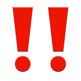 Double Exclamation Mark - Apple