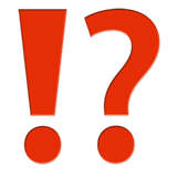 Exclamation Question Mark - Apple