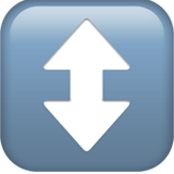 Up-Down Arrow - Apple