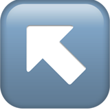 Up-Left Arrow - Apple