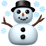 Snowman - Apple