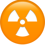 Radioactive Sign - Apple