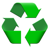 Recycling Symbol - Apple