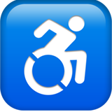 Wheelchair Symbol - Apple