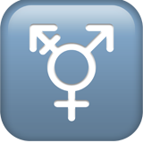 Transgender Symbol - Apple