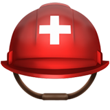 Rescue Worker’s Helmet - Apple