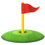 Flag in Hole - Apple