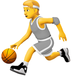 Person Bouncing Ball - Apple