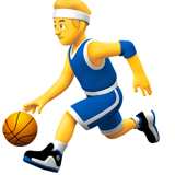 Man Bouncing Ball - Apple