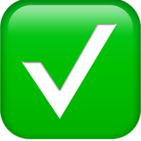 Check Mark Button - Apple