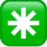 Eight-Spoked Asterisk - Apple