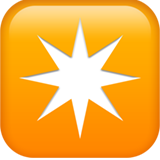 Eight-Pointed Star - Apple