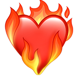 Heart on Fire - Apple