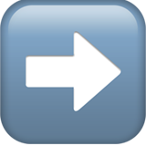 Rightwards Black Arrow - Apple