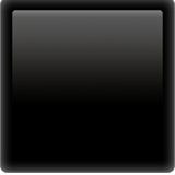 Black Large Square - Apple