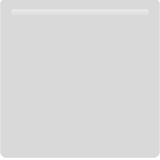 White Large Square - Apple