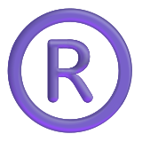 Registered Sign - Fluent (Microsoft)