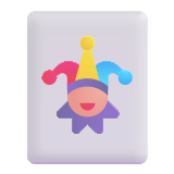 Joker Playing Card - Fluent (Microsoft)
