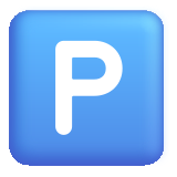Parking Symbol - Fluent (Microsoft)