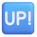 Up! Button - Fluent (Microsoft)