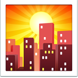 Sunset Over Buildings - Fluent (Microsoft)