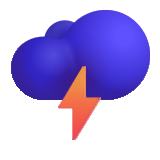 Cloud with Lightning - Fluent (Microsoft)