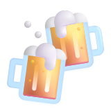 Clinking Beer Mugs - Fluent (Microsoft)