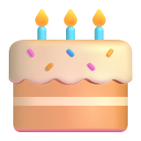 Birthday Cake - Fluent (Microsoft)