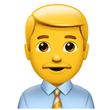 Man Office Worker - Fluent (Microsoft)
