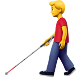 Man with Probing Cane - Fluent (Microsoft)