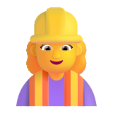 Woman Construction Worker - Fluent (Microsoft)