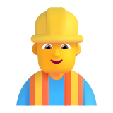 Man Construction Worker - Fluent (Microsoft)