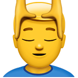 Man Getting Head Massage - Fluent (Microsoft)