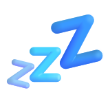 Sleeping Symbol - Fluent (Microsoft)
