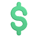 Dollar Sign - Fluent (Microsoft)